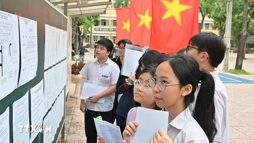 Hà Nội công bố số lượng học sinh đăng ký vào lớp 10 của từng trường - Ảnh 1.