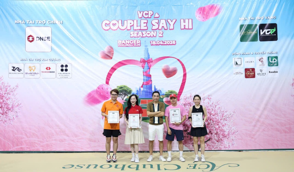 Giải đấu PICKLEBALL COUPLE SAYHI – MÙA 2: Khép lại mùa giải bùng nổ – Lan tỏa tinh thần thể thao và gắn kết cộng đồng - Ảnh 3.