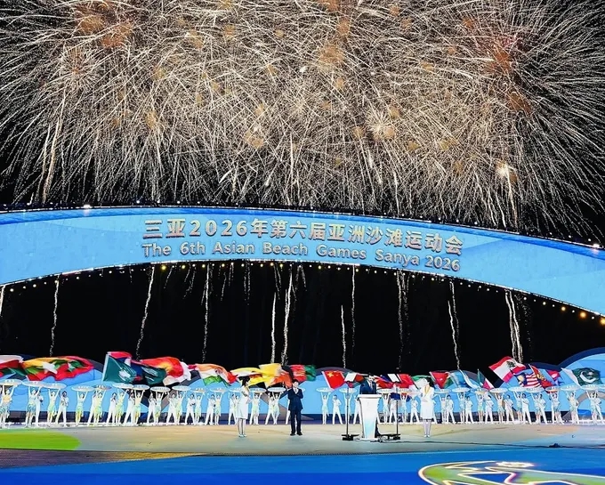 Bế mạc Đại hội Thể thao bãi biển châu Á 2026, hẹn gặp lại tại Philippines năm 2028 - Ảnh 1.