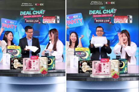 CEO Kotex trực tiếp livestream bán hàng, phá bỏ định kiến về ngành hàng - Ảnh 2.