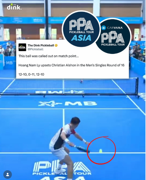 Truyền thông quốc tế chưa ngừng tranh cãi về pha call OUT của Lý Hoàng Nam  - Ảnh 2.