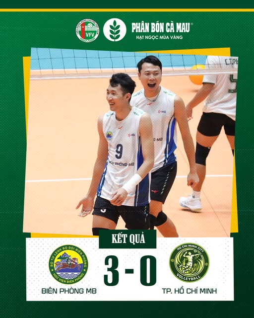 Biên Phòng MB thắng dễ TPHCM 3-0 ở giai đoạn 1 giải VĐQG 2026