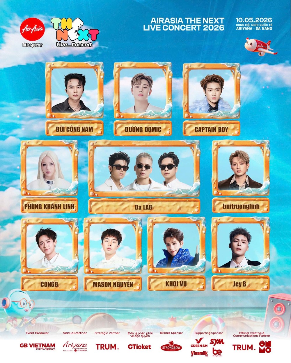 Bùi Công Nam, Phùng Khánh Linh góp mặt tại “THE NEXT Live Concert 2026” ở Đà Nẵng - Ảnh 1.