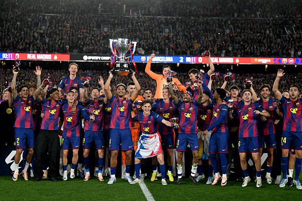 Barca vô địch La Liga mùa giải 2025-2026
