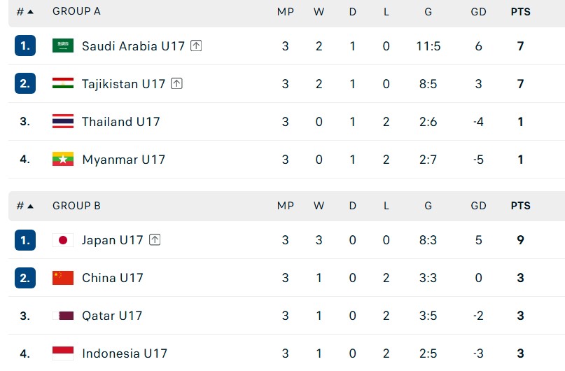 U17 Thái Lan và U17 Indonesia chính thức hết cơ hội dự World Cup - Ảnh 3.
