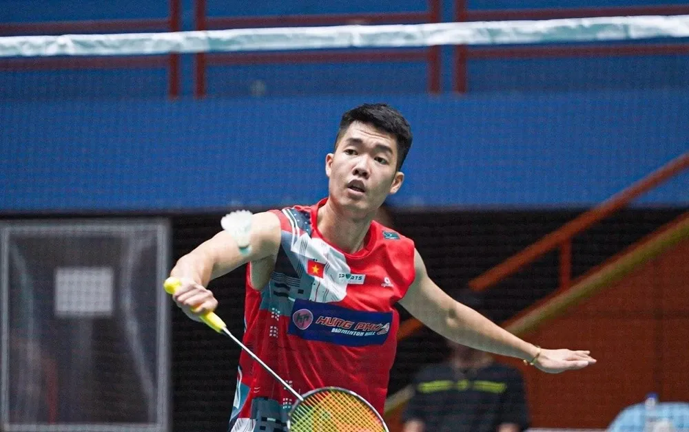 Lê Đức Phát dừng bước ở giải cầu lông tại Trung Quốc sau màn rượt đuổi nghẹt thở - Ảnh 1. Lê Đức Phát dừng bước ở giải cầu lông tại Trung Quốc sau màn rượt đuổi nghẹt thở - Ảnh 1.