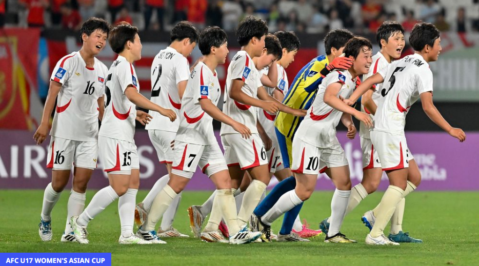 Trong cuộc đối đầu được chờ đợi tại bán kết giải U17 nữ châu Á 2026, U17 nữ Triều Tiên đã thể hiện bản lĩnh và sức mạnh vượt trội để đánh bại U17 nữ Trung Quốc với tỷ số 4-2.