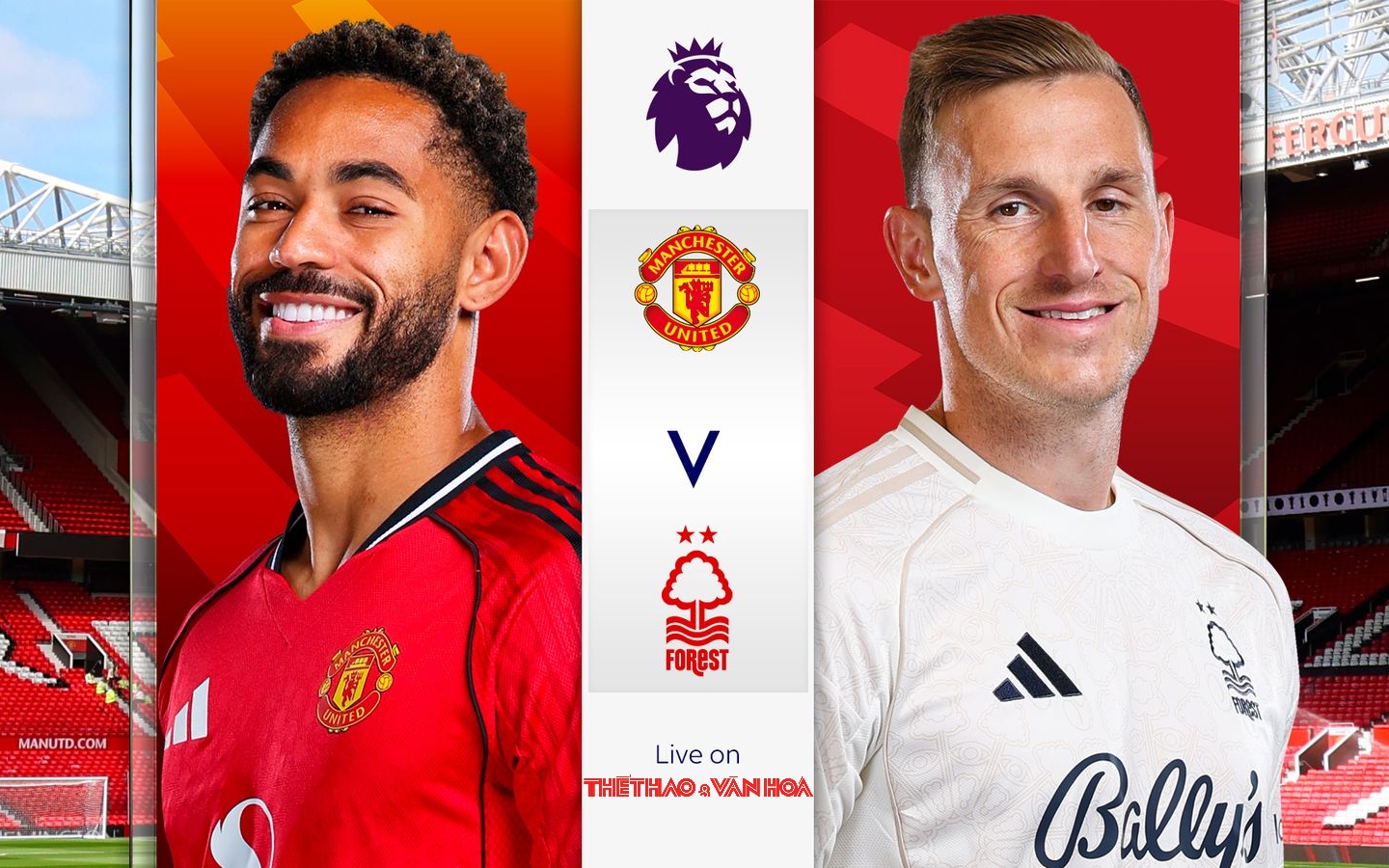 TRỰC TIẾP bóng đá MU vs Nottingham Forest 18h30 hôm nay, Ngoại hạng Anh vòng 37