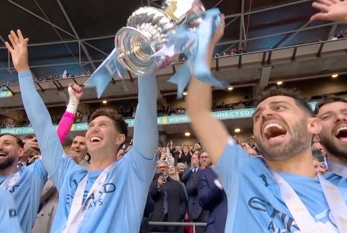 Siêu phẩm của Semenyo giúp Man City vượt qua Chelsea, giành FA Cup - Ảnh 2.