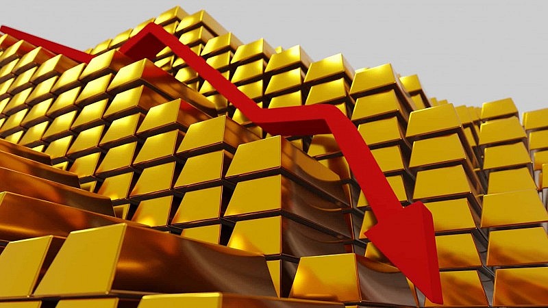 Giá vàng thế giới giảm khoảng 2,5% trong tuần qua - Ảnh 1.