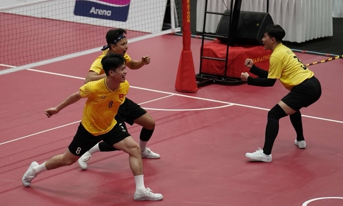 ĐT Việt Nam thắng Nhật Bản và Thái Lan, dẫn đầu bảng ở World Cup cầu mây - Ảnh 1.
