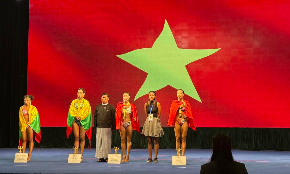 Việt Nam giành 3 HCV, 1 HCB và 5 HCĐ ngày thi đầu tiên tại giải vô địch thể hình & fitness Đông Nam Á 2026 - Ảnh 1.