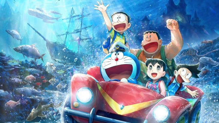 Cùng Doraemon bước vào chuyến phiêu lưu kỳ thú dưới đáy biển - Ảnh 2.