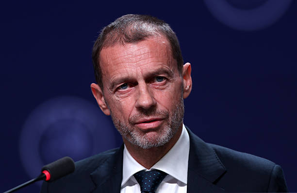 Chủ tịch UEFA, ông Aleksander Čeferin Chủ tịch UEFA, ông Aleksander Čeferin