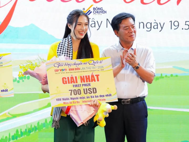 Nhan sắc chủ công 20 tuổi giành danh hiệu 'Miss Áo bà ba' tại Cúp VTV9 - Bình Điền 2026 - Ảnh 2. Nhan sắc chủ công 20 tuổi giành danh hiệu 'Miss Áo bà ba' tại Cúp VTV9 - Bình Điền 2026 - Ảnh 2.