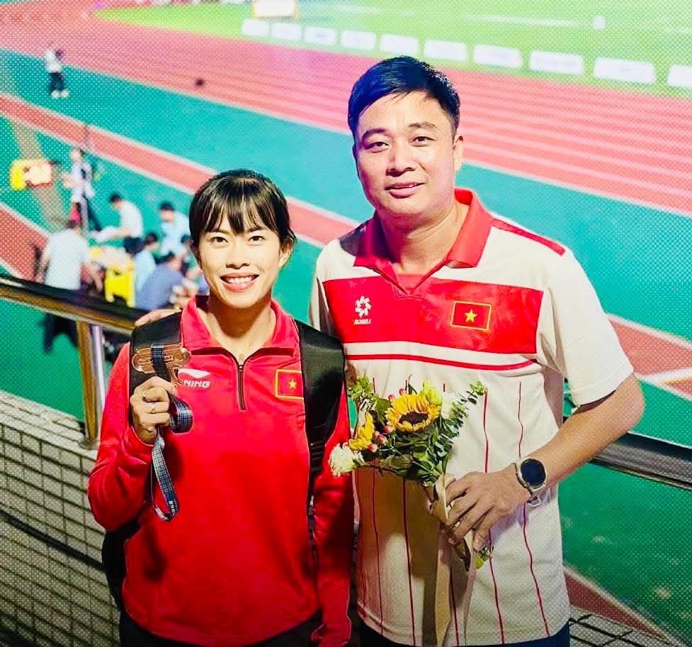 Vũ Thị Ngọc Hà giành HCĐ giải điền kinh vô địch các nội dung nhảy châu Á 2026 - Ảnh 1. Vũ Thị Ngọc Hà giành HCĐ giải điền kinh vô địch các nội dung nhảy châu Á 2026 - Ảnh 1.