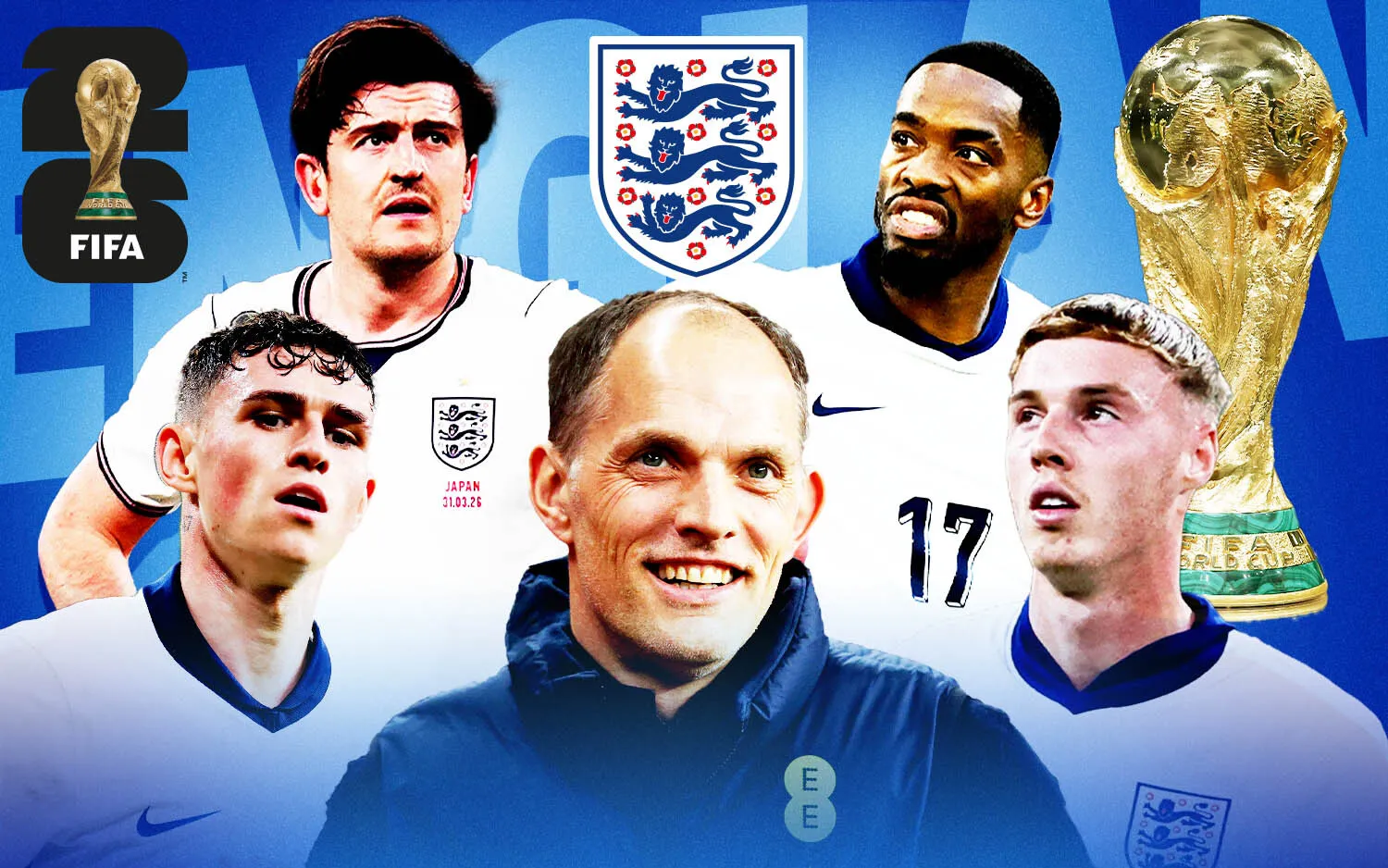 Người hâm mộ Anh phản ứng dữ dội với đội hình dự World Cup 2026 của Thomas Tuchel
