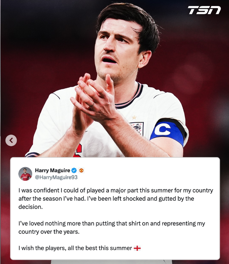 Maguire lỡ hẹn World Cup 2026, cả gia đình phản ứng gay gắt với HLV Thomas Tuchel - Ảnh 3. world cup 2026