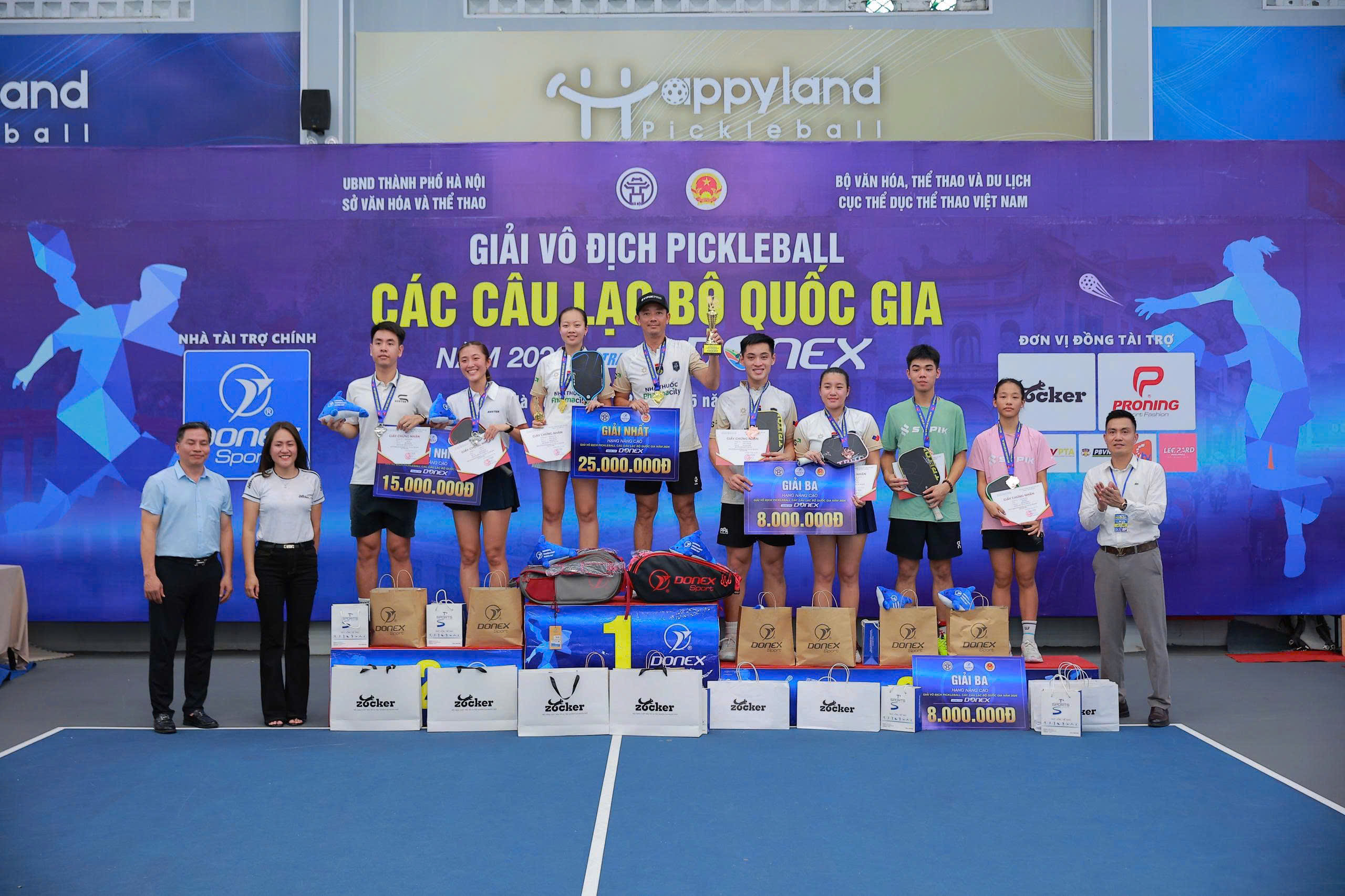 Đoàn CAND dẫn đầu giải Pickleball các CLB quốc gia - Ảnh 2.