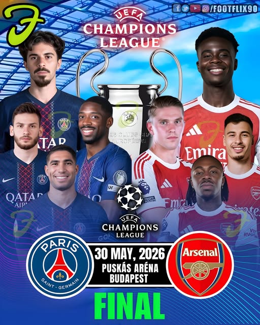 Trận chung kết Champions League giữa Arsenal và PSG tạo cú hích kinh tế mạnh mẽ cho thủ đô Hungary Trận chung kết Champions League giữa Arsenal và PSG tạo cú hích kinh tế mạnh mẽ cho thủ đô Hungary