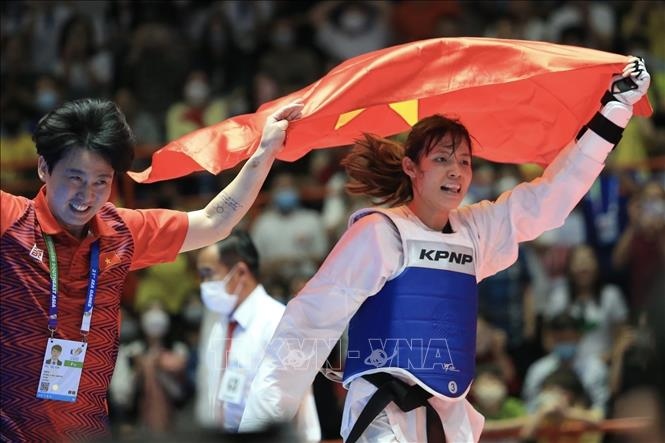 Xác định 2 võ sĩ taekwondo Việt Nam có suất dự ASIAD 20 - Ảnh 1. Xác định 2 võ sĩ taekwondo Việt Nam có suất dự ASIAD 20 - Ảnh 1.