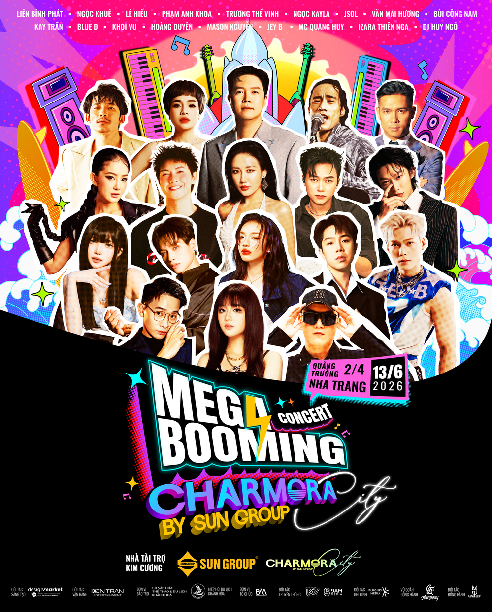 "MEGA BOOMING - CHARMORA CITY": Hành trình "du lịch âm nhạc" đổ bộ vịnh ngọc Nha Trang - Ảnh 2. "MEGA BOOMING - CHARMORA CITY": Hành trình "du lịch âm nhạc" đổ bộ vịnh ngọc Nha Trang - Ảnh 2.