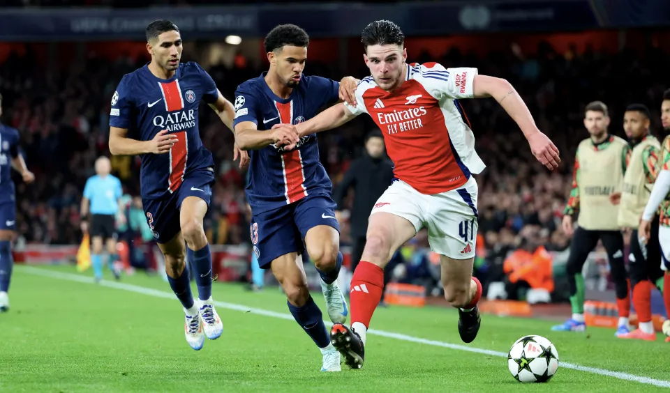 Arsenal trông cậy cả vào Declan Rice - Ảnh 1. Arsenal trông cậy cả vào Declan Rice - Ảnh 1.