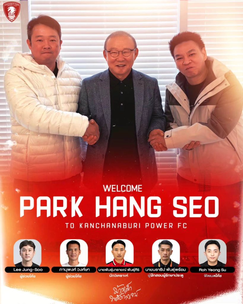 Lý do Kanchaburi 'đánh cược' vào HLV Park Hang Seo - Ảnh 2. Lý do Kanchaburi 'đánh cược' vào HLV Park Hang Seo - Ảnh 2.