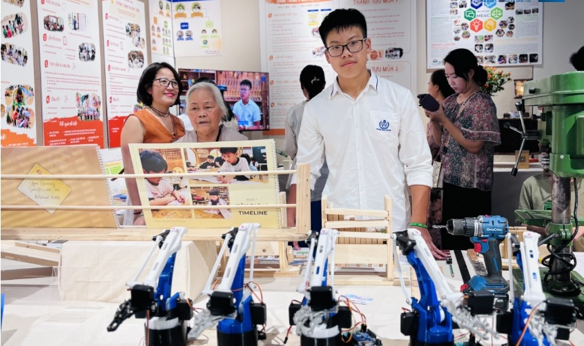 Học tập qua dự án thực tế của học sinh phổ thông - Ảnh 2.
