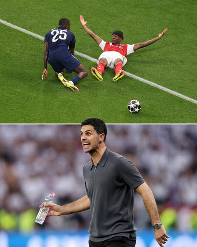HLV Arsenal thất vọng với trọng tài, tự hào về các học trò - Ảnh 1. HLV Arsenal thất vọng với trọng tài, tự hào về các học trò - Ảnh 1.
