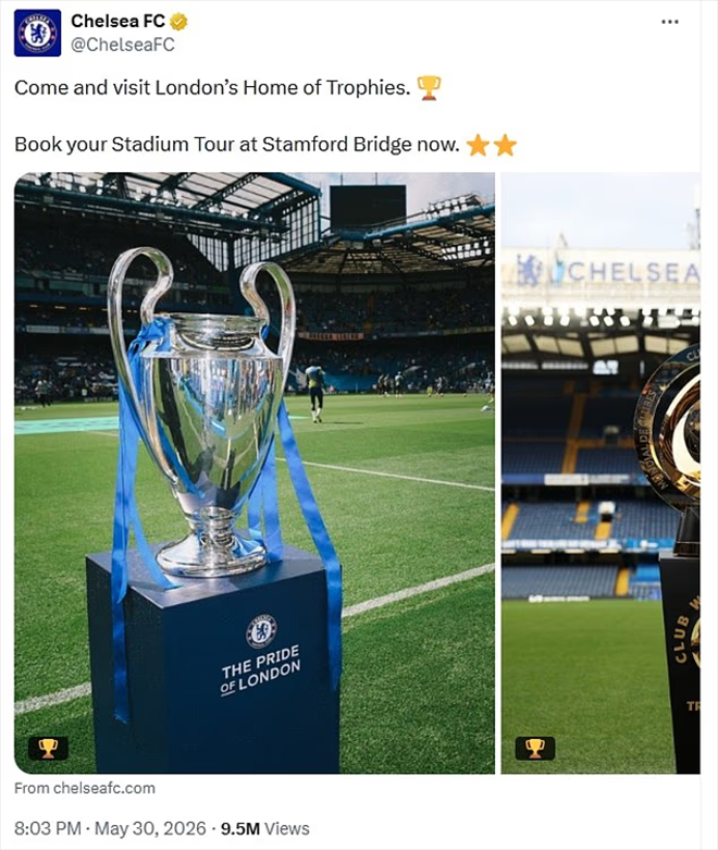 Thua đau ở chung kết Champions League, Arsenal còn liên tiếp bị "xát muối vào vết thương' - Ảnh 1. Arsenal