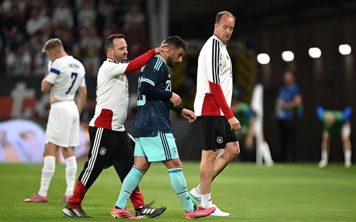 Giao hữu trước World Cup 2026: Ngôi sao của ĐT Đức lập cú đúp rồi rời sân vì chấn thương