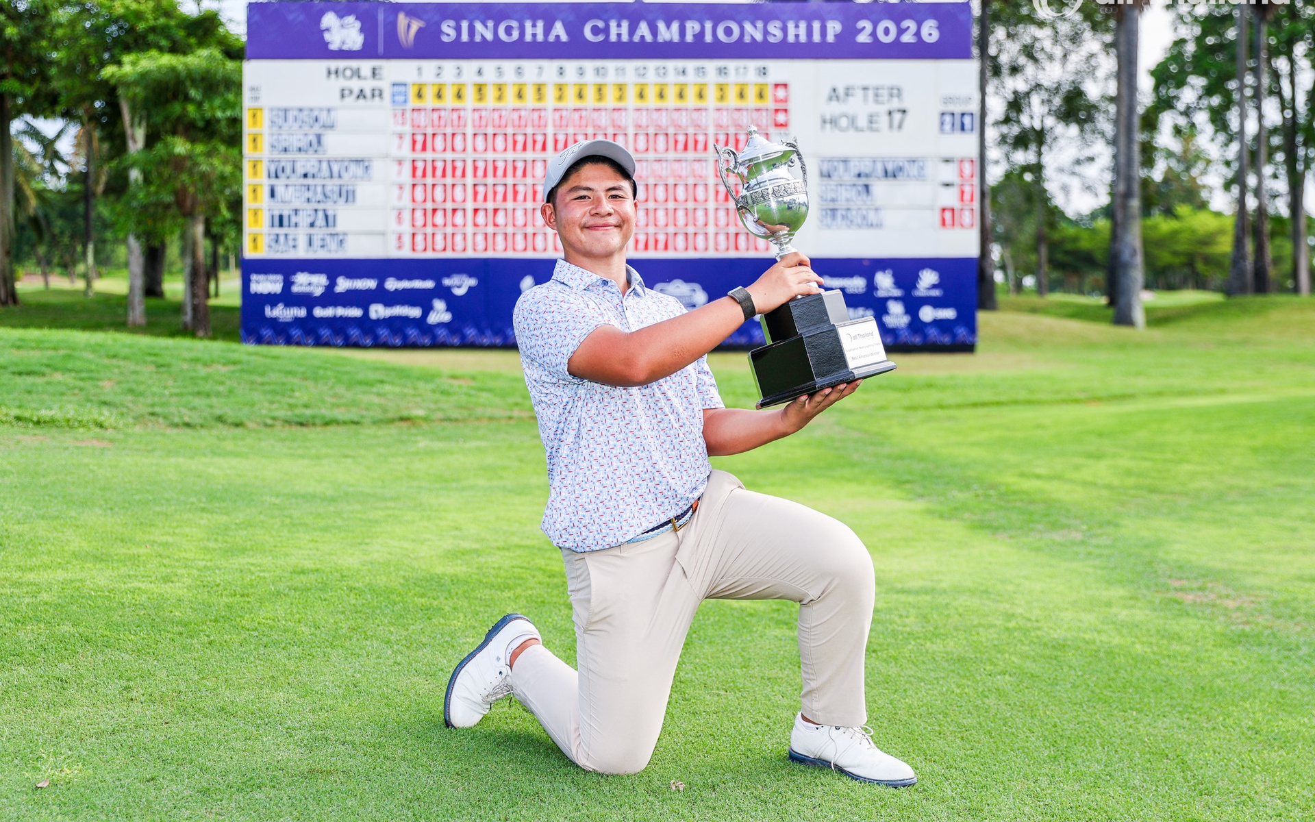 Nguyễn Tuấn Anh lên số 1 Việt Nam trên BXH golf chuyên nghiệp thế giới với vị trí á quân ở Thái Lan