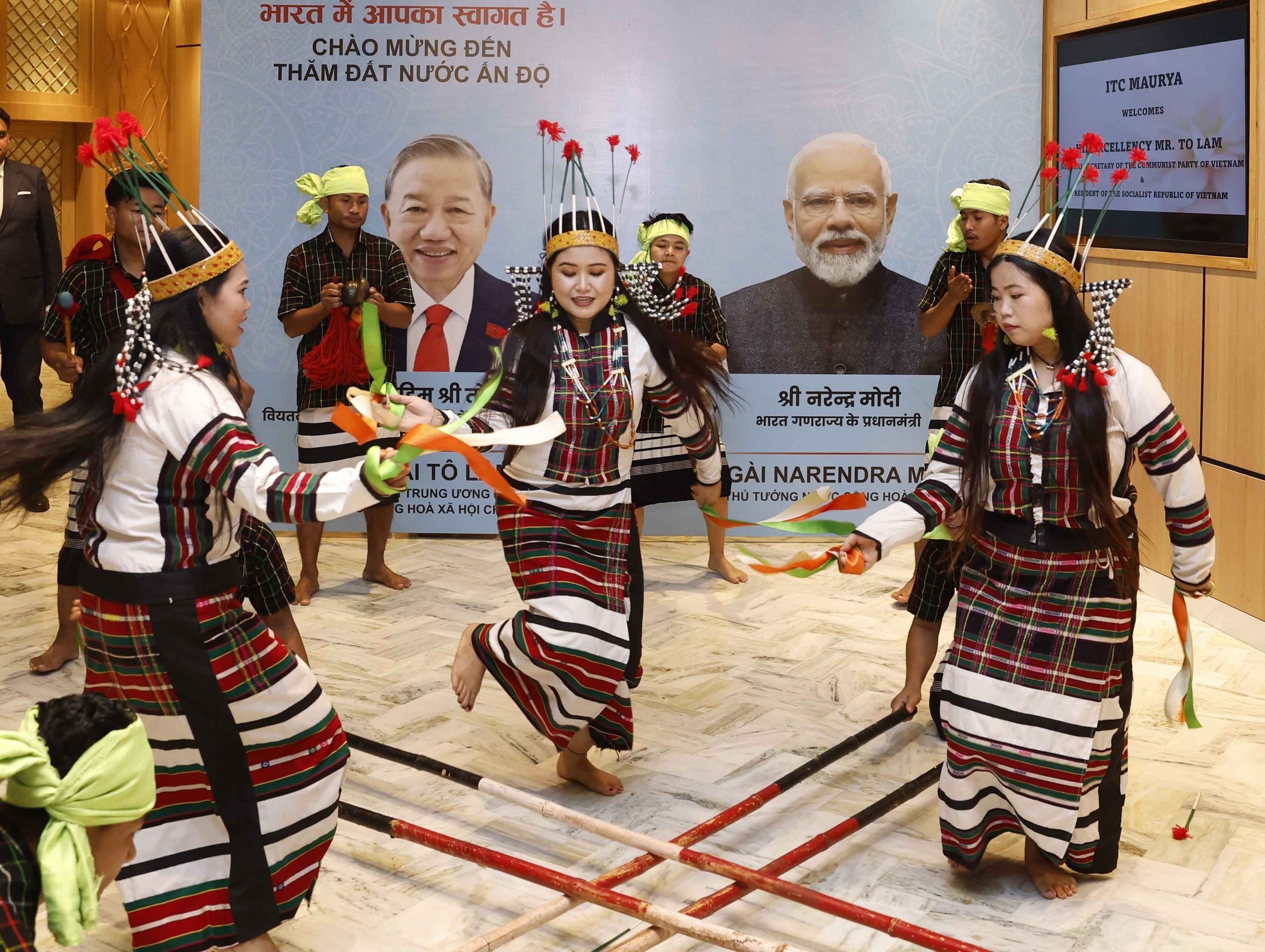 Tổng Bí thư, Chủ tịch nước Tô Lâm bắt đầu thăm cấp Nhà nước Cộng hòa Ấn Độ  - Ảnh 4.