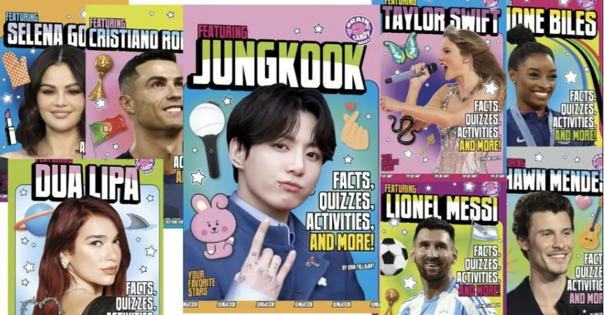 Jungkook BTS - Ngôi sao K-pop đầu tiên xuất hiện trong sách giáo khoa tiểu học của Mỹ - Ảnh 1.