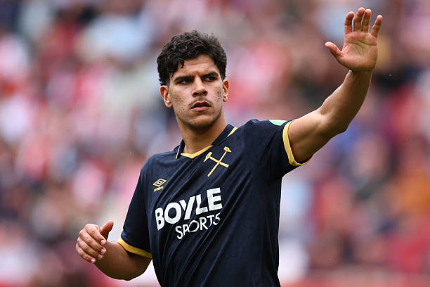 Mateus Fernandes thuộc biên chế của West Ham và đang nằm trong tầm ngắm của MU