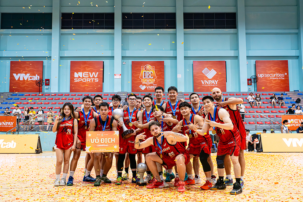 Overseas vô địch Danang Pro-Am Basketball Championship 2026 - Ảnh 1. Overseas vô địch Danang Pro-Am Basketball Championship 2026 - Ảnh 1.