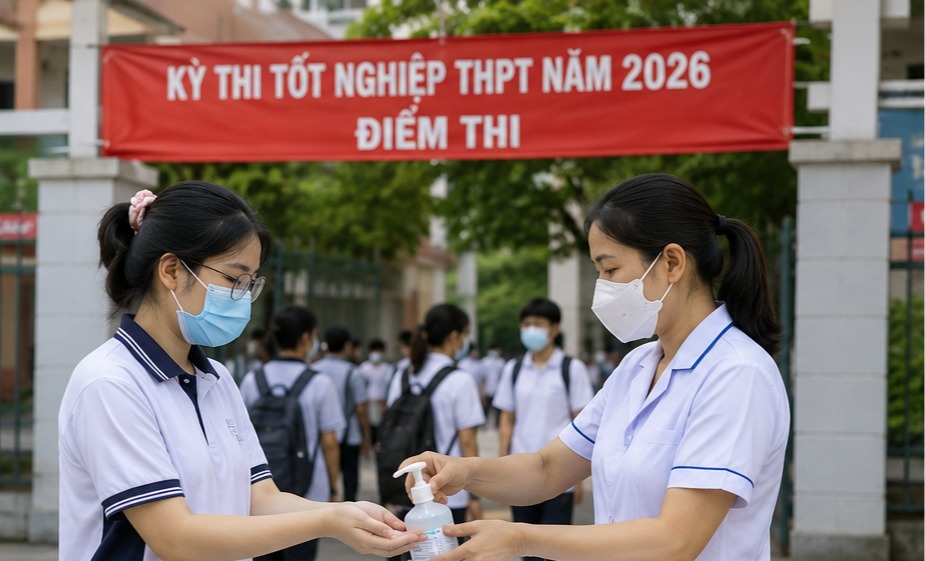 Sẵn sàng phương án y tế phục vụ kỳ thi tốt nghiệp THPT 2026 - Ảnh 1. Sẵn sàng phương án y tế phục vụ kỳ thi tốt nghiệp THPT 2026 - Ảnh 1.