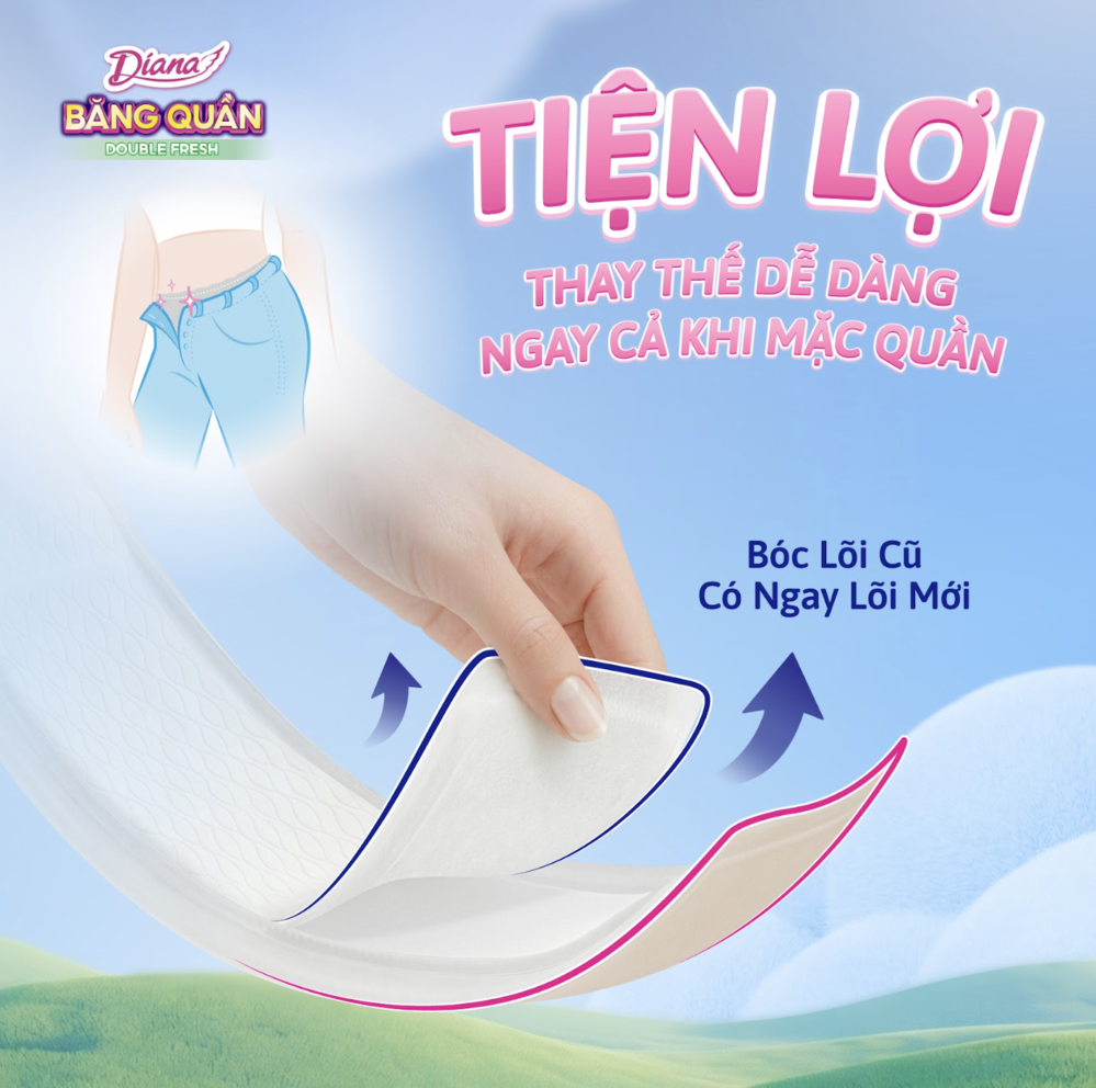 Băng quần 2 lõi: Giải pháp giúp bạn gái tiết kiệm chi phí ngày "đèn đỏ" - Ảnh 2.