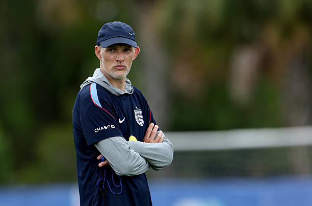 HLV Thomas Tuchel cho biết ban huấn luyện tuyển Anh đang đặc biệt thận trọng với tình trạng thể lực của Bukayo Saka khi ngôi sao chạy cánh của Arsenal vẫn đang trong quá trình hồi phục hoàn toàn sau những vấn đề liên quan đến gân Achilles. Ảnh: Getty