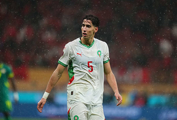 Aguerd là một trong những trụ cột của thế hệ Morocco từng gây tiếng vang khi lọt vào bán kết World Cup 2022. Ảnh: Getty Aguerd là một trong những trụ cột của thế hệ Morocco từng gây tiếng vang khi lọt vào bán kết World Cup 2022. Ảnh: Getty