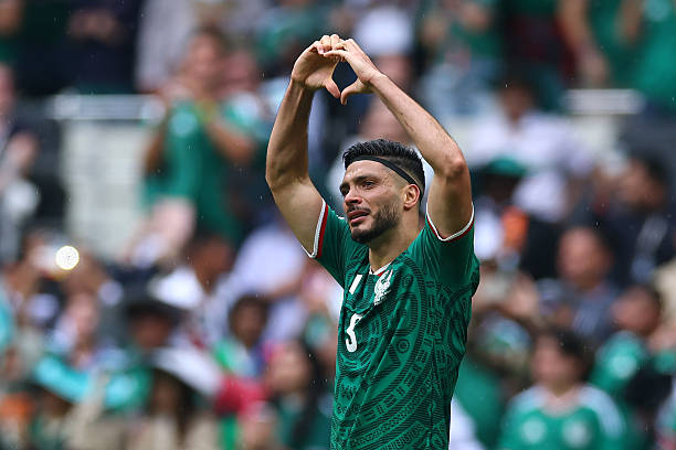 Jimenez lần đầu tiên ghi bàn tại một kỳ World Cup. Ảnh: Getty Jimenez lần đầu tiên ghi bàn tại một kỳ World Cup. Ảnh: Getty