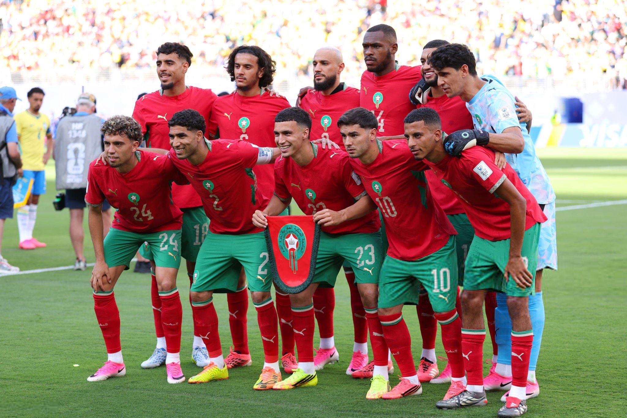Đội hình dự kiến Ma rốc vs Haiti (bảng C World Cup 2026): Chờ Hakimi tỏa sáng - Ảnh 1. Đội hình dự kiến Ma rốc vs Haiti (bảng C World Cup 2026): Chờ Hakimi tỏa sáng - Ảnh 1.