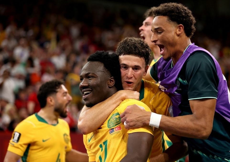 Australia vừa tạo nên bất ngờ lớn ở World Cup 2026 khi đánh bại Thổ Nhĩ Kỳ 2-0 và một trong những người hùng làm nên chiến thắng của "Socceroos" là Nestory Irankunda. Ảnh: AFP Australia vừa tạo nên bất ngờ lớn ở World Cup 2026 khi đánh bại Thổ Nhĩ Kỳ 2-0 và một trong những người hùng làm nên chiến thắng của "Socceroos" là Nestory Irankunda. Ảnh: AFP