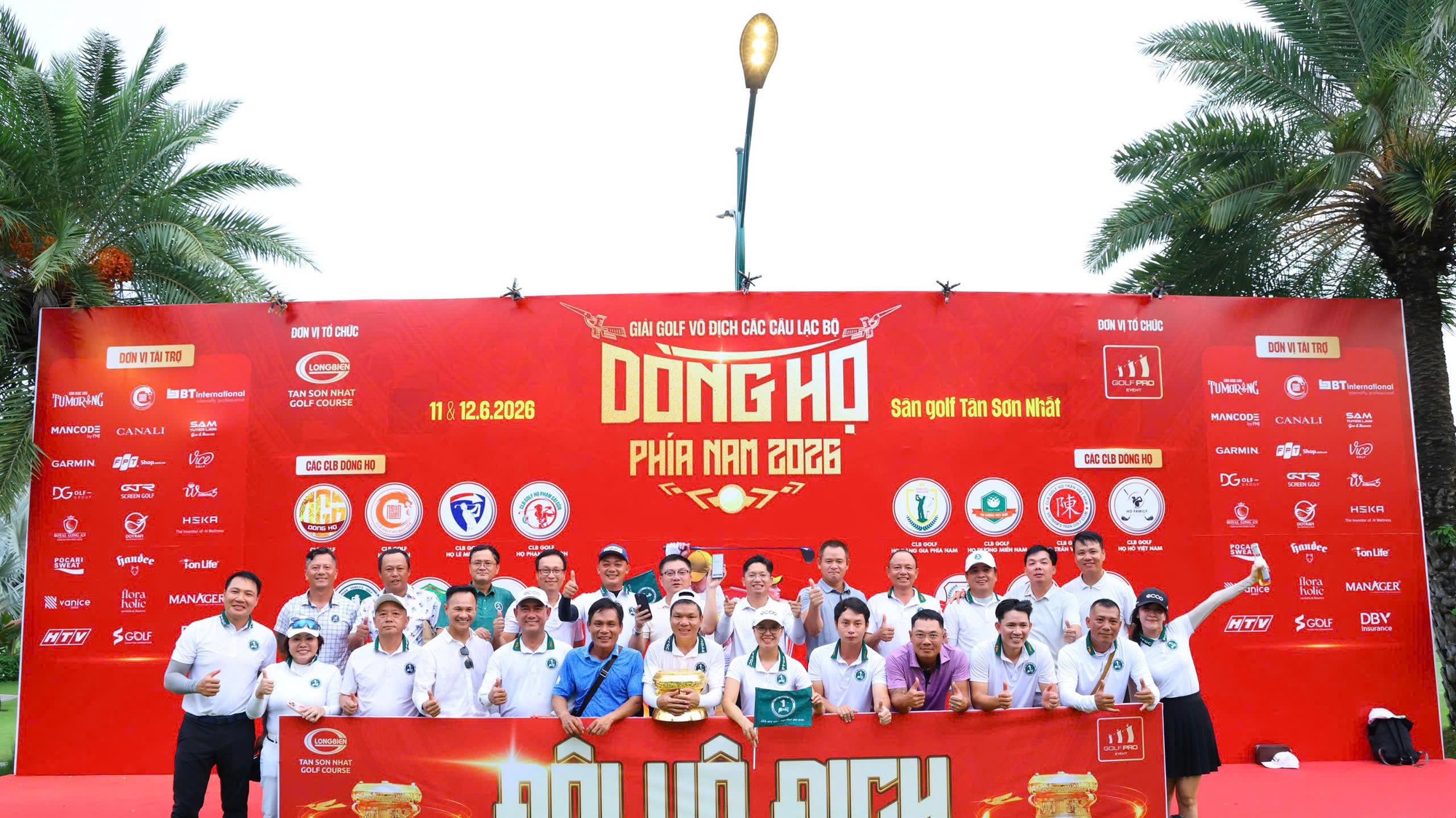 CLB Golf họ Phan (PFGC) xuất sắc vô địch “Giải golf các CLB dòng họ phía Nam 2026”