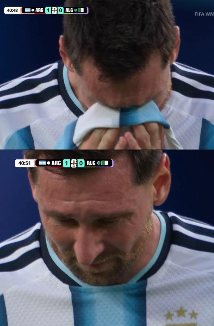 Messi giải thích lý do bật khóc sau khi ghi bàn ở World Cup 2026 - Ảnh 1. Messi giải thích lý do bật khóc sau khi ghi bàn ở World Cup 2026 - Ảnh 1.