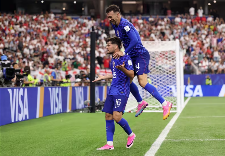 Croatia san bằng tỷ số 1-1. Ảnh: FIFA Croatia san bằng tỷ số 1-1. Ảnh: FIFA