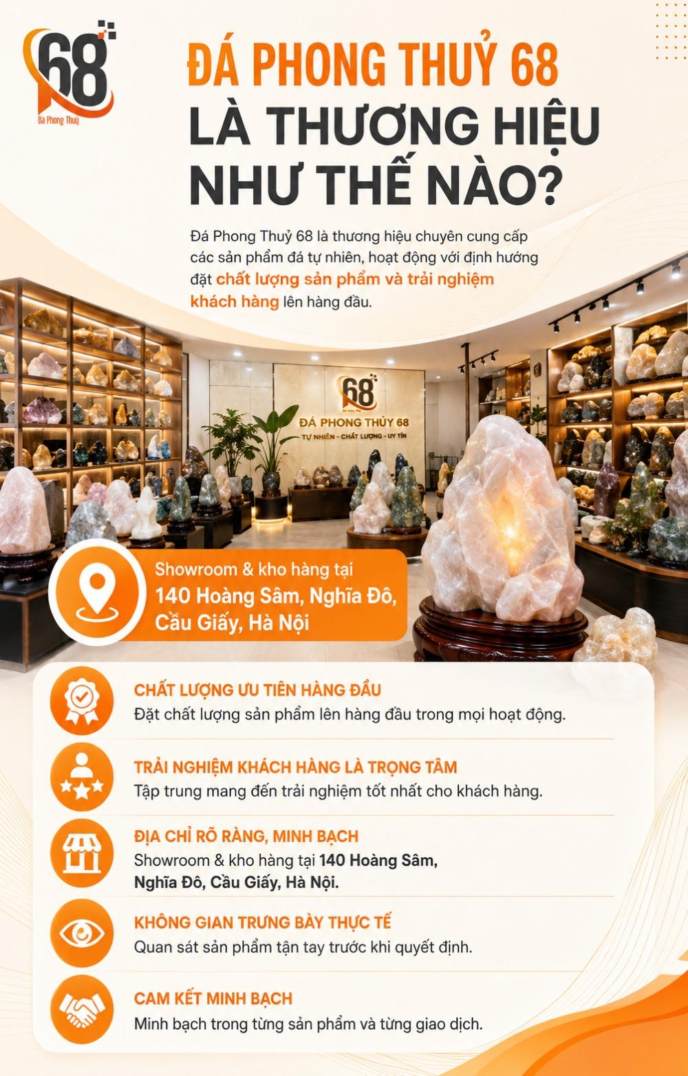 Đá Phong Thuỷ 68 – Một trong những thương hiệu uy tín trong lĩnh vực đá phong thuỷ - Ảnh 1. Đá Phong Thuỷ 68 – Một trong những thương hiệu uy tín trong lĩnh vực đá phong thuỷ - Ảnh 1.