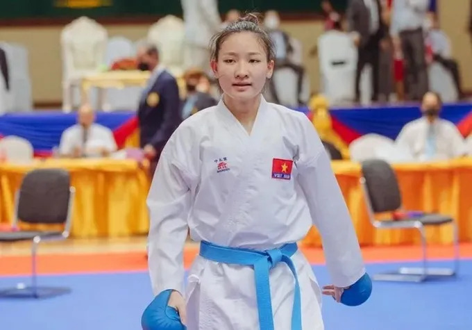 Hoàng Thị Mỹ Tâm giành HCĐ karate châu Á 2026, tuyển Việt Nam có thêm huy chương - Ảnh 1. Hoàng Thị Mỹ Tâm giành HCĐ karate châu Á 2026, tuyển Việt Nam có thêm huy chương - Ảnh 1.