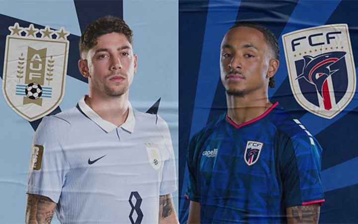 VTV6 VTV3 trực tiếp bóng đá Uruguay vs Cape Verde 05h00 hôm nay, bảng H World Cup 2026